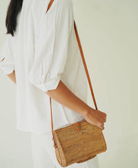 Straw Bag Pocket