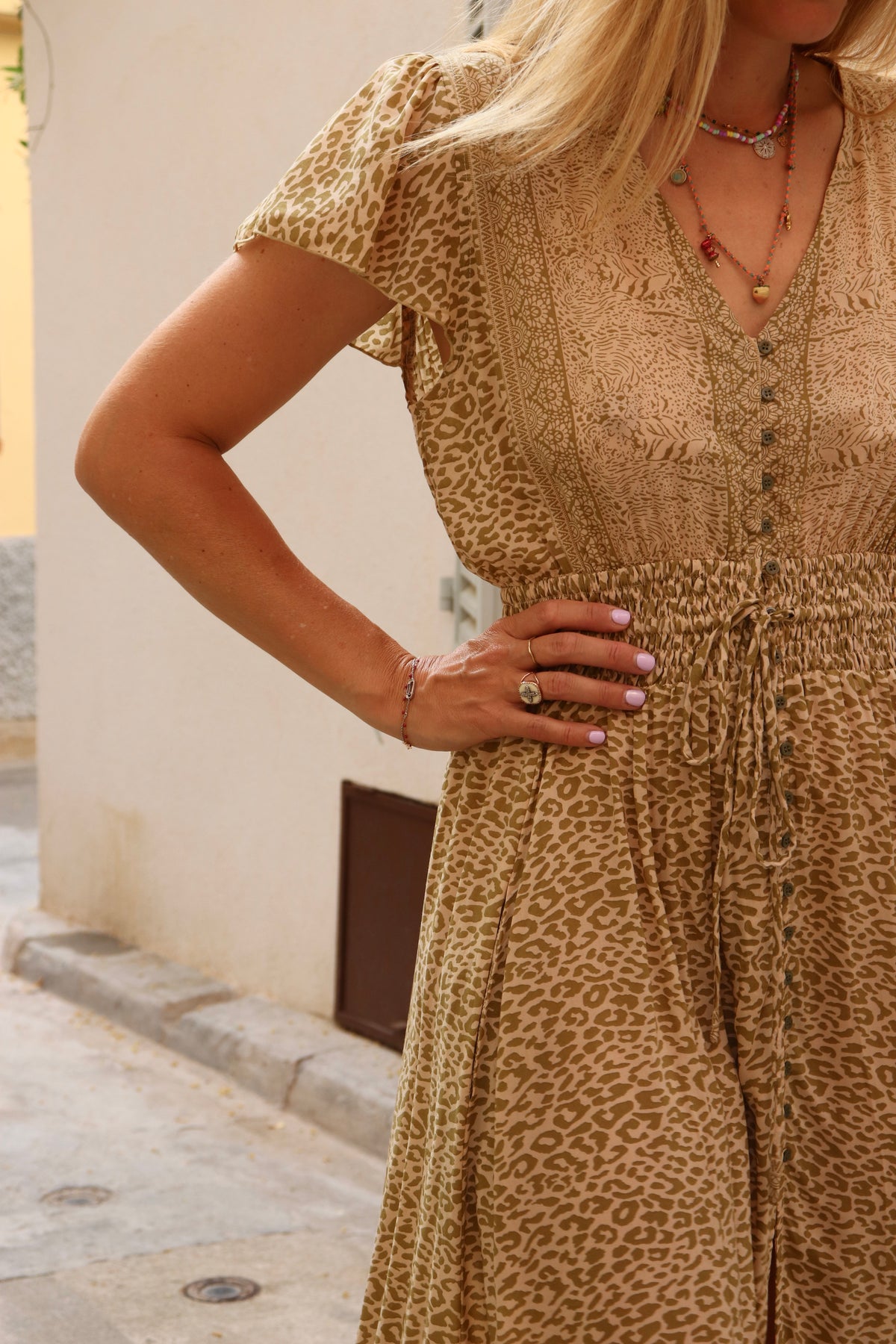 Island Dress leo