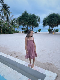 Mini Smoke Dress - Old pink