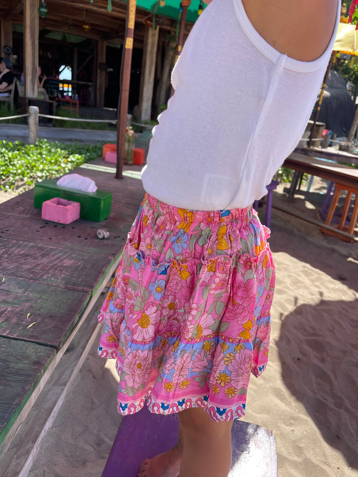 Jupette - Pinky floral
