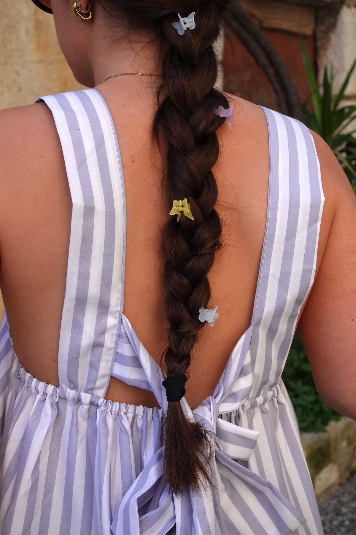 Robe Lina - stripes