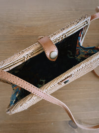 Straw Bag Pocket