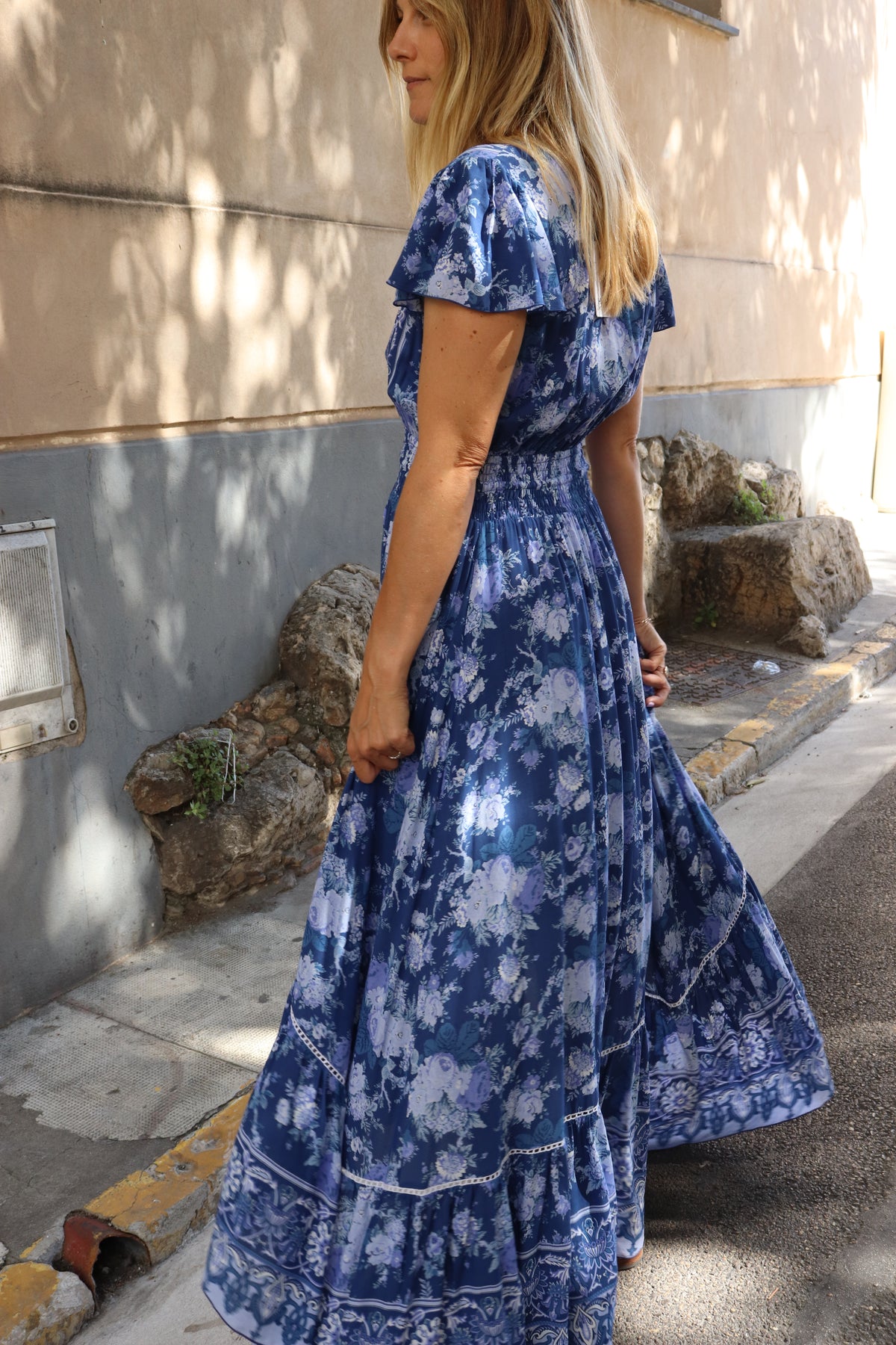Island Dress océan floral