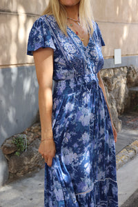Island Dress océan floral