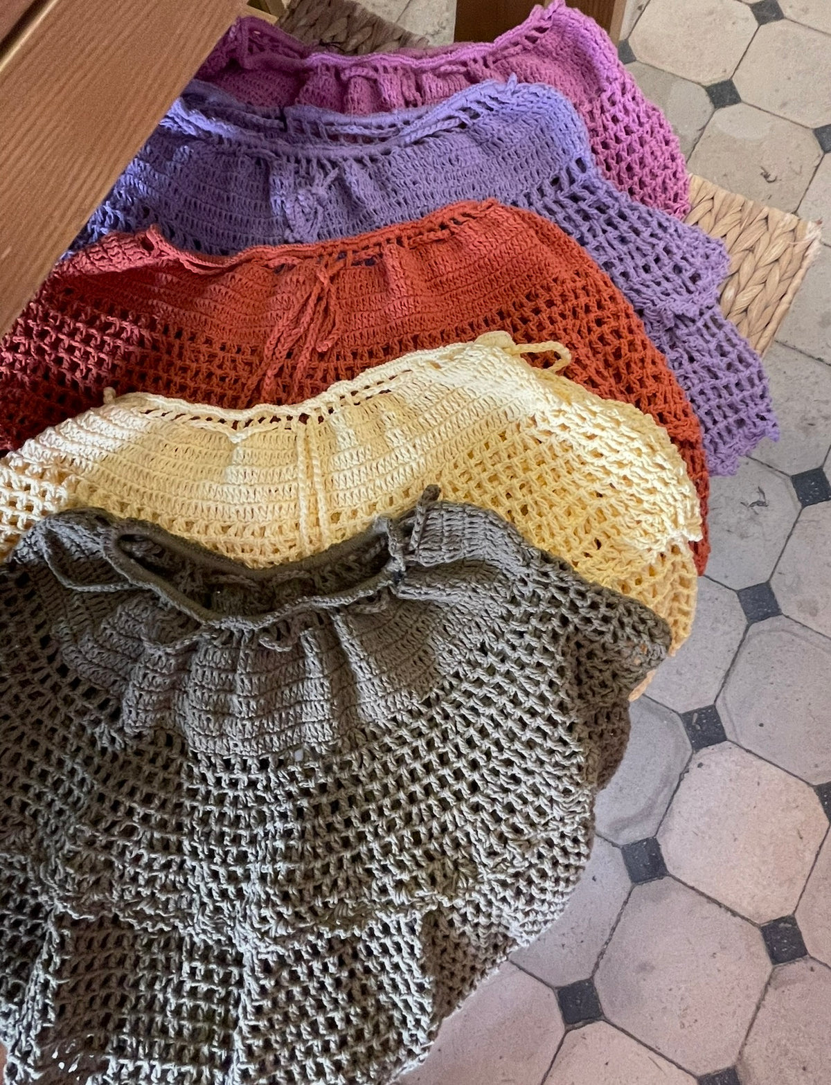 Jupe en crochet