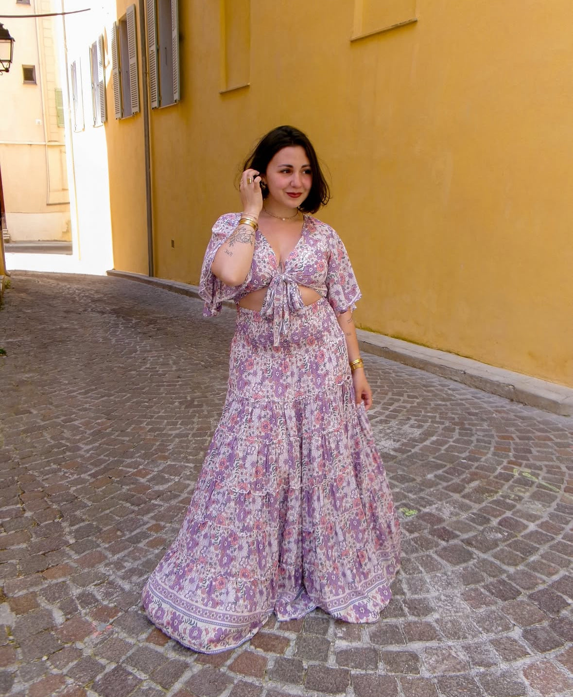 Maxi Siena skirt - Lavender