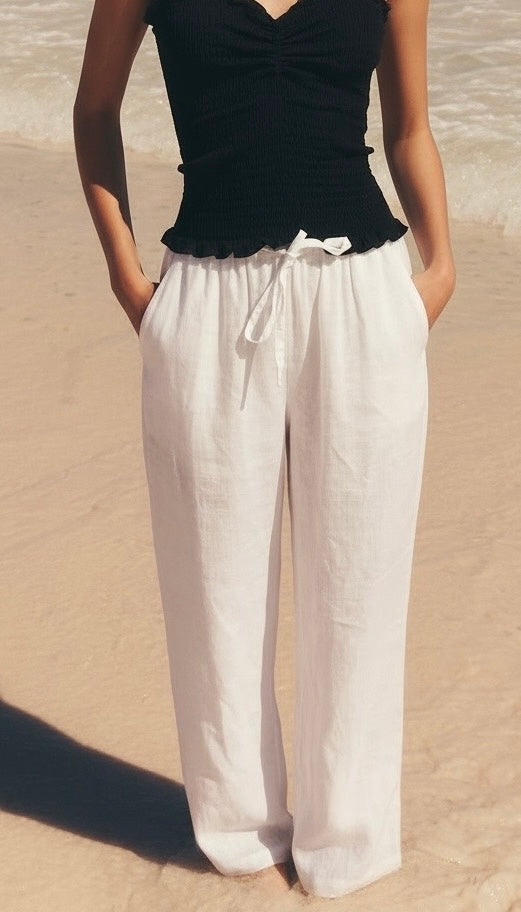 Pantalon maxi Linen