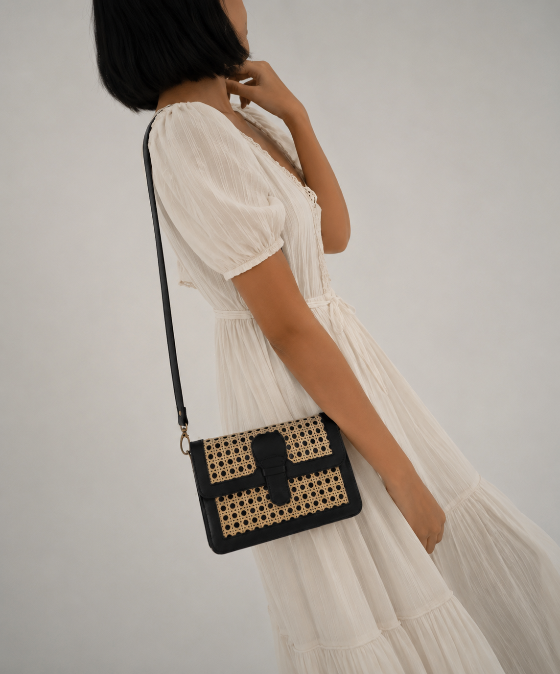 Clutch Bella with handle