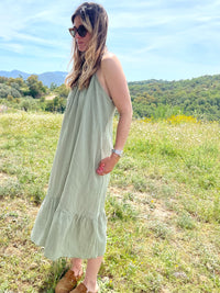 Lily Dress - Light kaki