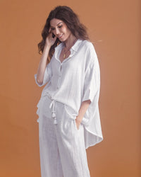 Chemise Oversize - White