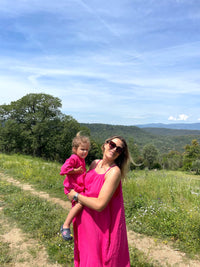 Lily Dress - Framboise