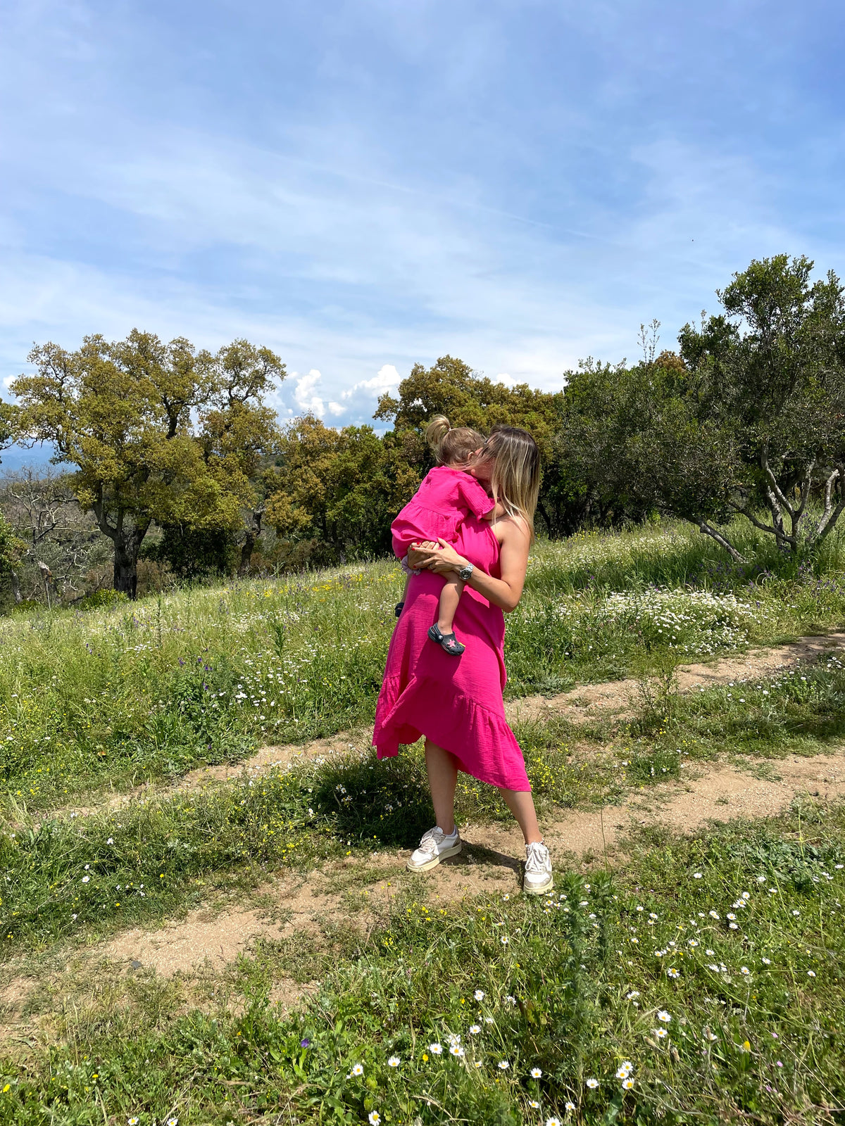 Lily Dress - Framboise