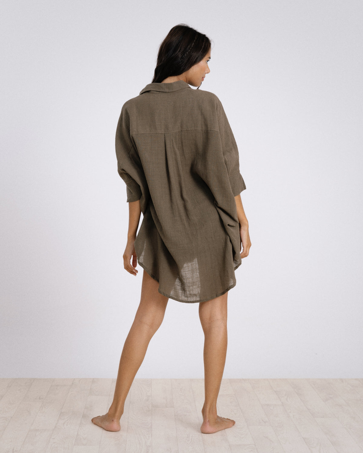Chemise Oversize - Kaki