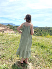Lily Dress - Light kaki