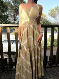 One Shoulder dress - Tie & Dye