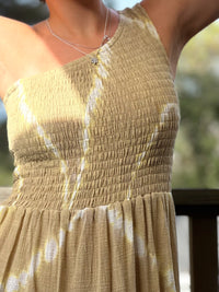 One Shoulder dress - Tie & Dye